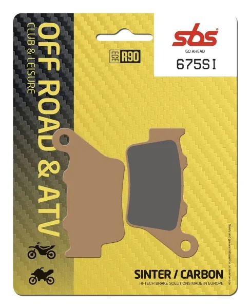 Brake Pads and Shoes – Alfer - Vr 250 Cross 99; Sbs Pad No./ Compound: 675SI
