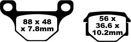 Brake Pads and Shoes – Application Chart - Rear Pad/Shoe