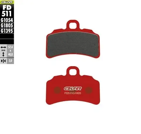 Brake Pads – Sintered Offroad/Hh-Sintered (1396) - Front