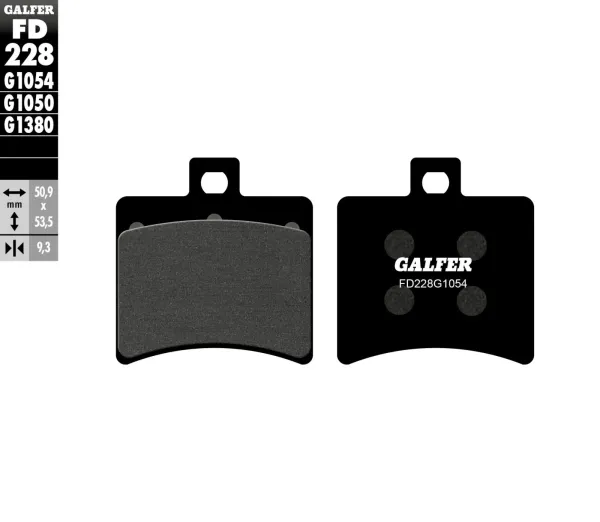 Galfer Brake Pads – Semi Metal Rear