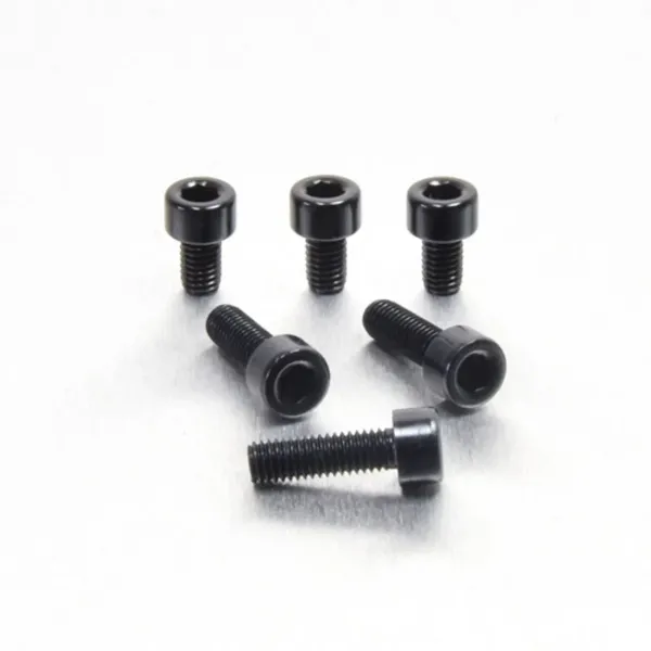 Aluminum Fuel Cap Screw Kits – Black