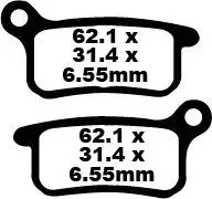 Brake Pads and Shoes – Front Pad/Shoe