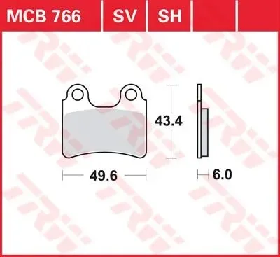 Disc Brake Pads – MCB766