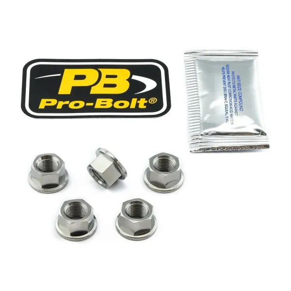 Pro Bolt NUT SET SPROCKET TIT 10X1.00