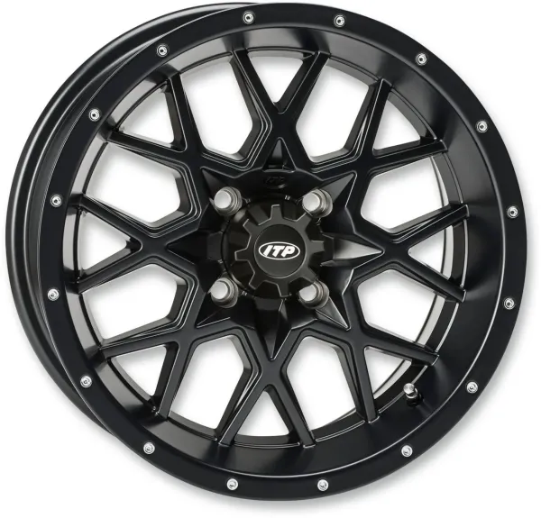 ITP Hurricane Wheels – 12x7; Offset: 5+2; Bolt Pattern: 4/110