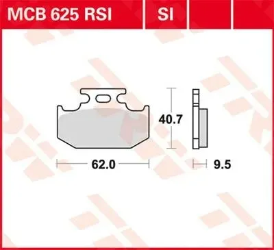 Disc Brake Pads – MCB625