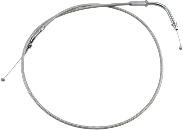 Armor Coat Braided Stainless Steel Cables – For Metric Cruisers - Throttle (Pull)