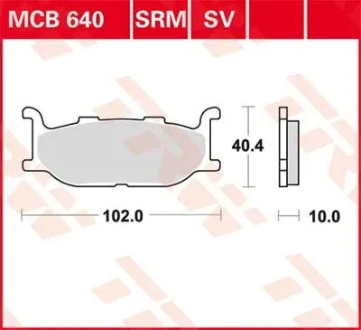 Disc Brake Pads – Mcb 640
