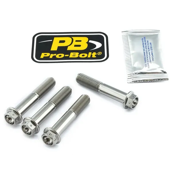 Titanium Front Brake Caliper Mount Bolt Kits