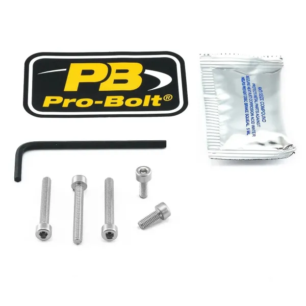 Aluminum Fuel Cap Screw Kits – Silver
