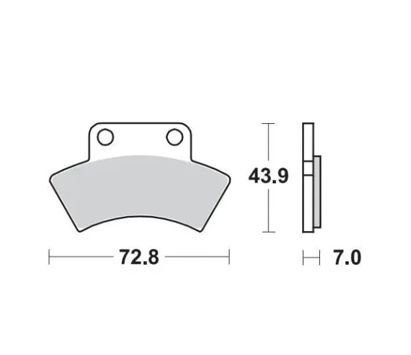Brake Pads – Rear 21 Compound