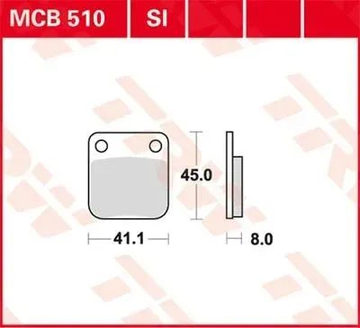Disc Brake Pads – Mcb 510
