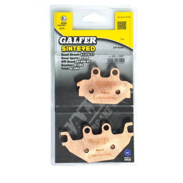 Brake Pads – Semi-Metallic (1054) - Sintered Front
