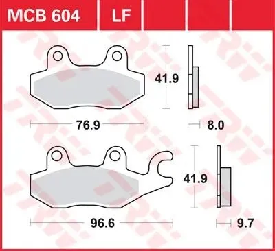 Disc Brake Pads – Mcb 604