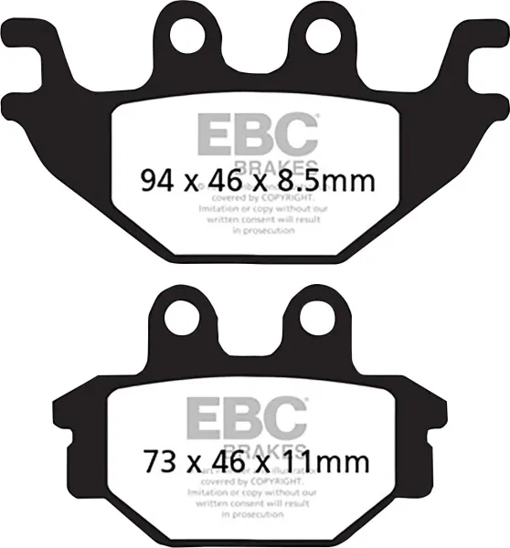 Brake Pads and Shoes – Application Chart - Rear Pad/Shoe