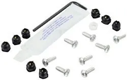 Aluminum Windshield Bolt Kits – Silver