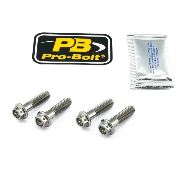 Titanium Front Brake Caliper Mount Bolt Kits