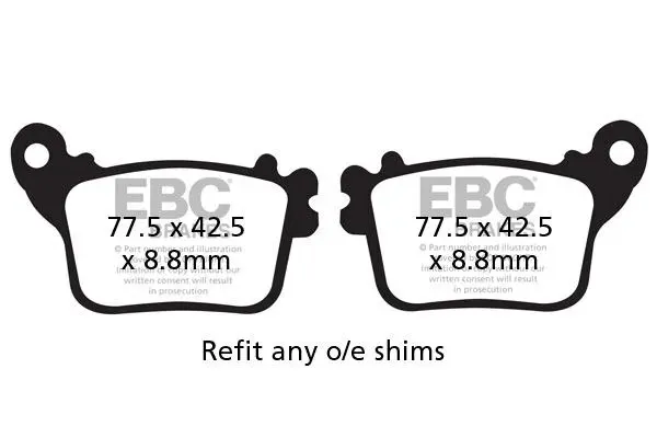 Brake Pads and Shoes – Application Chart - Rear Pad/Shoe