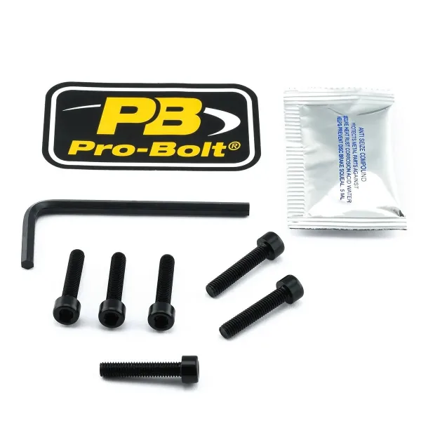 Aluminum Fuel Cap Screw Kits – Black