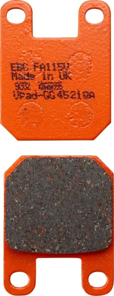 Brake Pads and Shoes – C H Racing - WSM50 Motard 05; Rear Compound Type: V Sintered