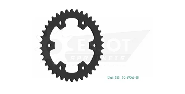 Front and Rear Sprockets – Rear