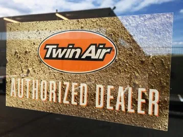 Authorized Dealer Decals – Outside window