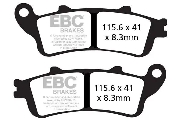 Brake Pads and Shoes – Application Chart - Front Pad/Shoe