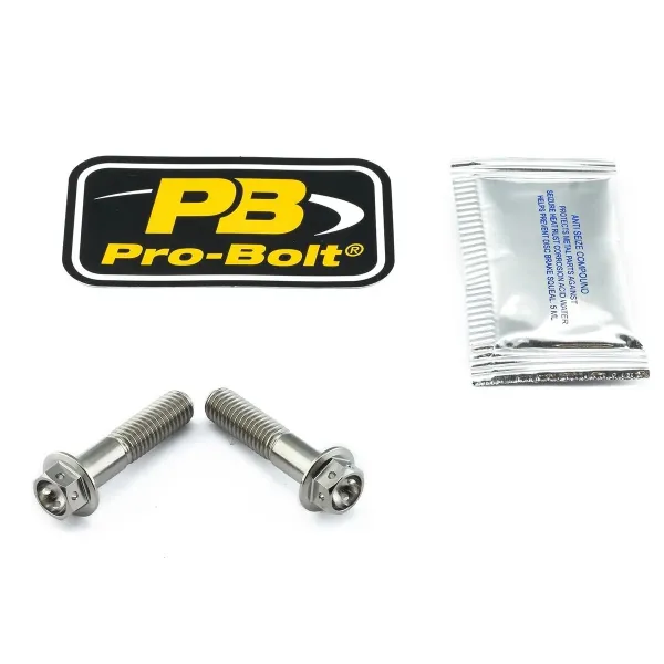 Titanium Front Brake Caliper Mount Bolt Kits