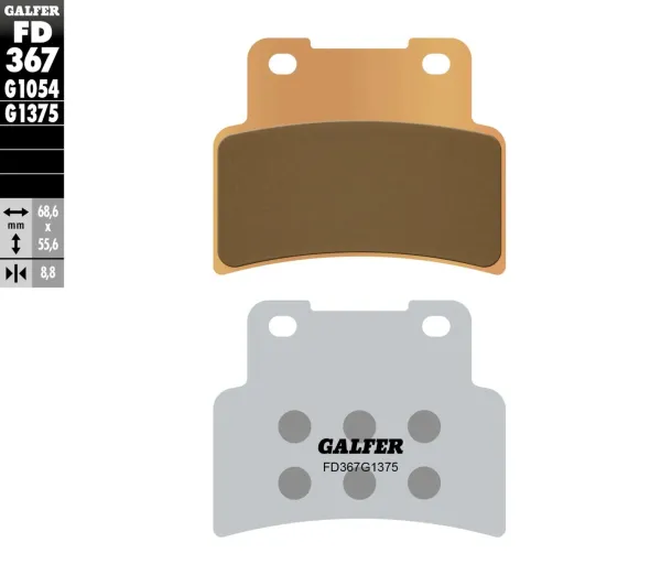 Galfer Brake Pads – Sintered Street Sport Front