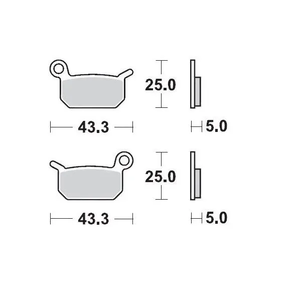 Brake Pads – Front 11 Compound