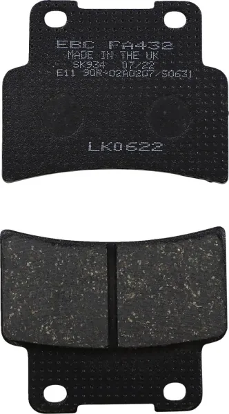 Brake Pads and Shoes – Application Chart - Front Pad/Shoe