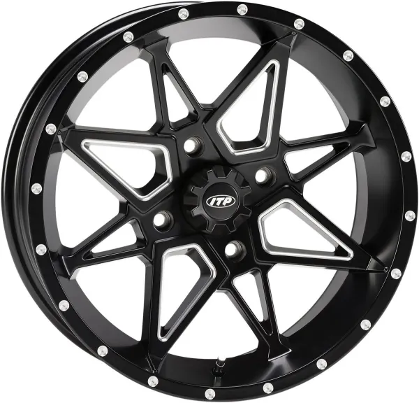 ITP Tornado Wheels – 15x7; Offset: 4+3; Bolt Pattern: 4/156