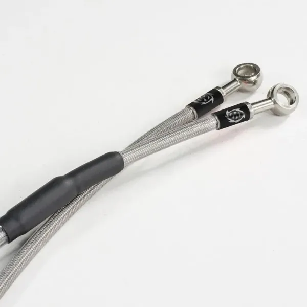 OEM Replacement Stainless Steel Brake Lines – Sm Racing Brake Lines - for Bikes with Headlights