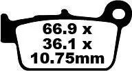 Brake Pads and Shoes – Application Chart - Rear Pad/Shoe