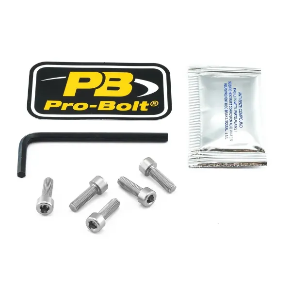 Aluminum Fuel Cap Screw Kits – Silver