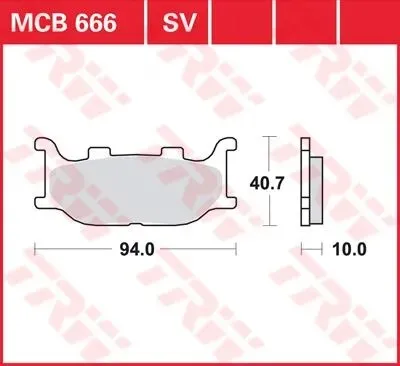 Disc Brake Pads – Mcb 666