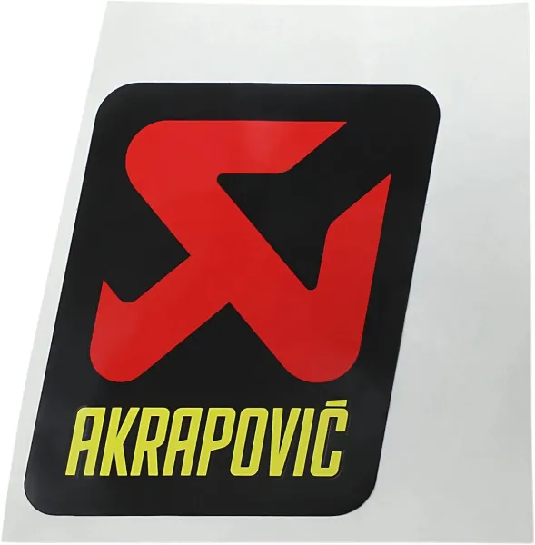 Akrapovic STICKER AKRAPOVIC R1 15 65 mm L x 85 mm H