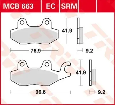 Disc Brake Pads – Mcb 663