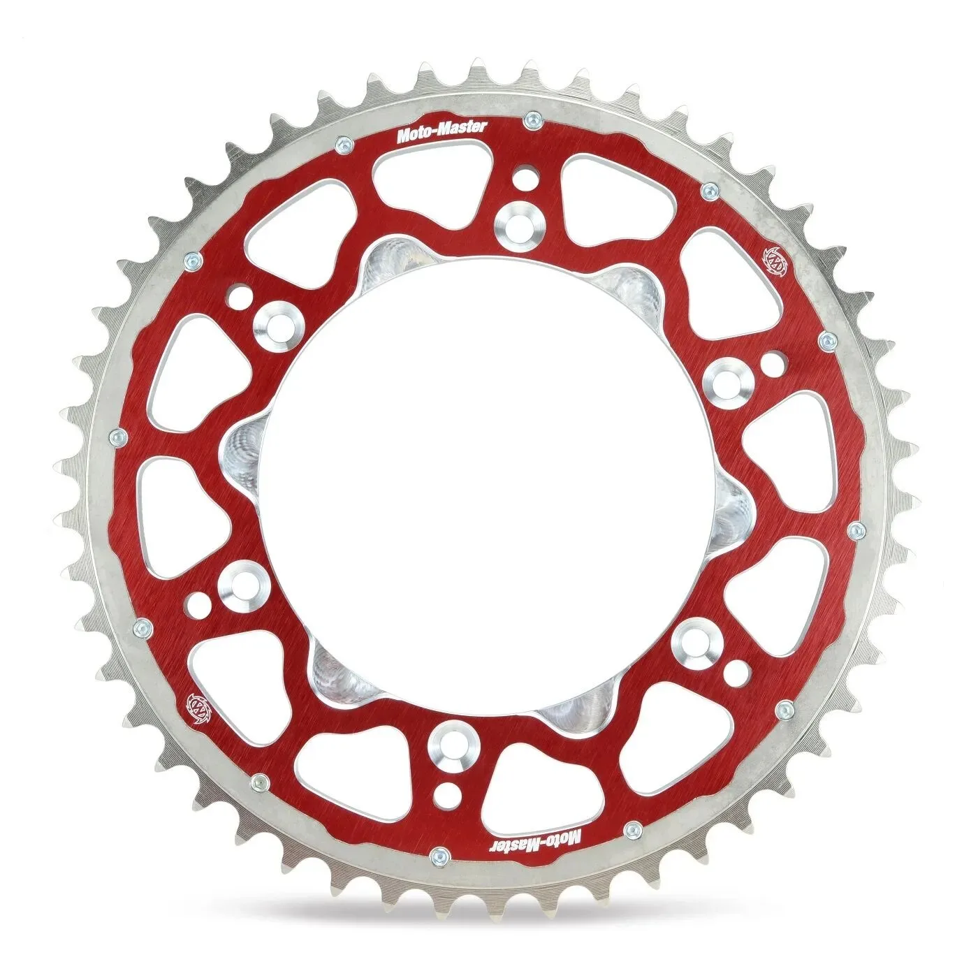 Fusion Dual-Ring Sprockets – Red