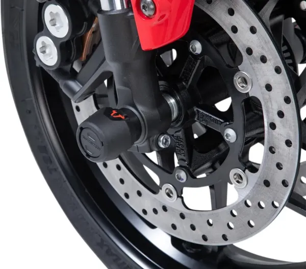 SW-Motech FRONT AXLE SLIDER SET