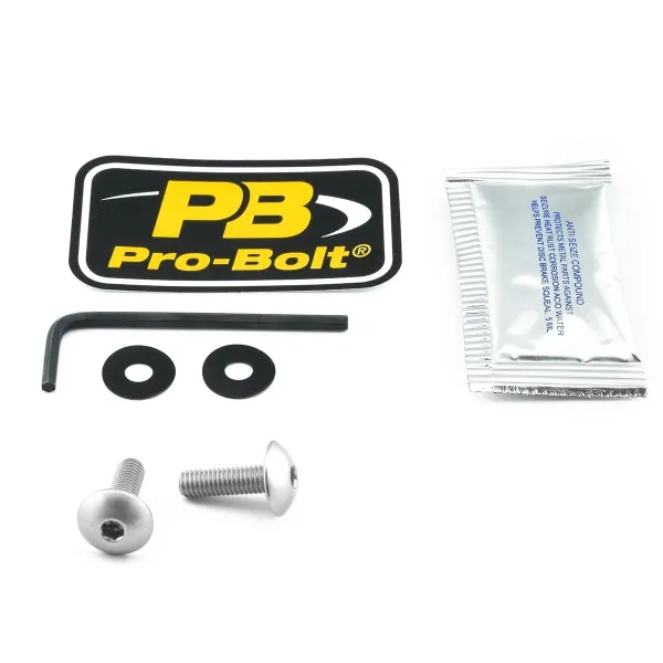 Aluminum Windshield Bolt Kits – Silver