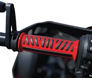 Show Chrome COMBAT GRIPS RED CAN-AM RYKER