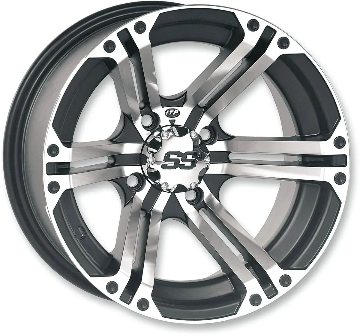 ITP Ss Alloy Wheels – SS212; Size: 12x7; Offset: 5+2; Bolt Pattern: 4/110