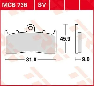 Disc Brake Pads – Mcb 736