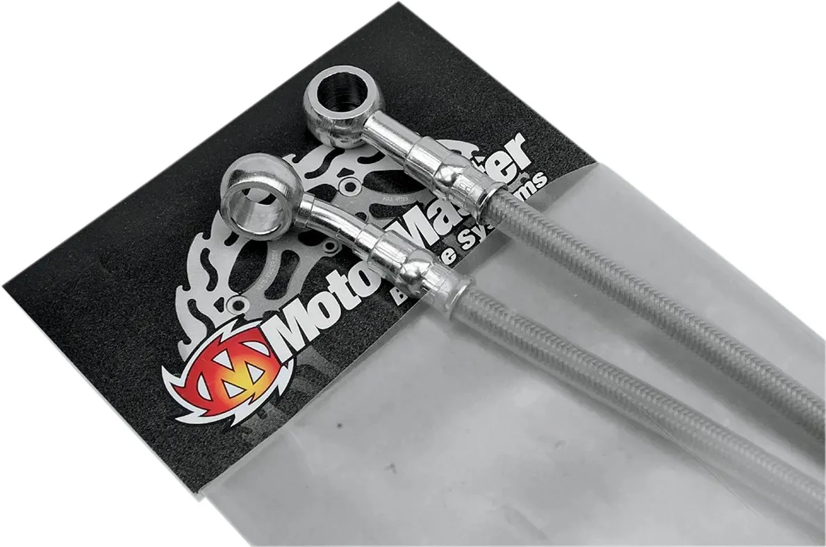 OEM Replacement Stainless Steel Brake Lines – Sm Racing Brake Lines - for Bikes Without Headlights