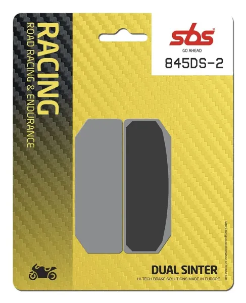 Brake Pads and Shoes – PERFORMANCE MACHINE - AGPZ05, 100 mm CNC Monoblock, 4 Piston/2 Pad; COMPOUND: DS-2