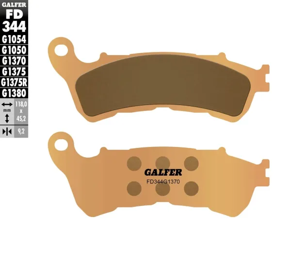Galfer Brake Pads – Sintered Street Front