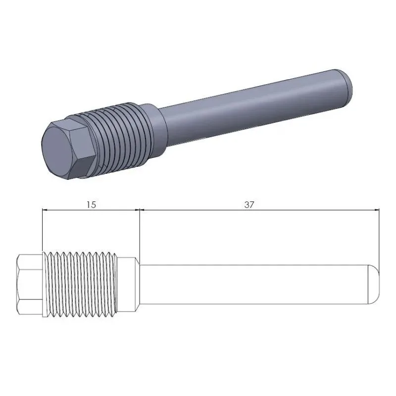 Brake Pad Caliper Hanger Pins – Front