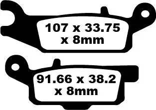 Brake Pads and Shoes – Front Pad or Shoe