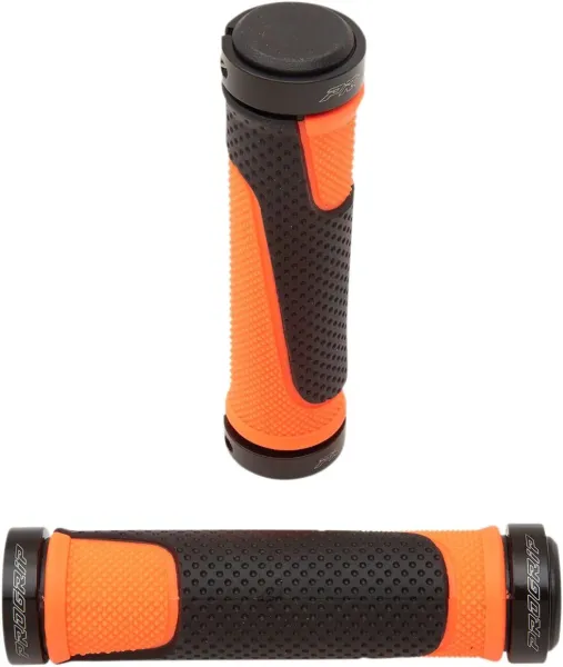 Pro Grip GRIPS 997 ATV LOCK ON FL OR/BK